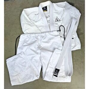 KINGZ Kimonos Alliance A4 - White Fits 6'1 -- Jacket, Belt, Pants - 400 GSM
